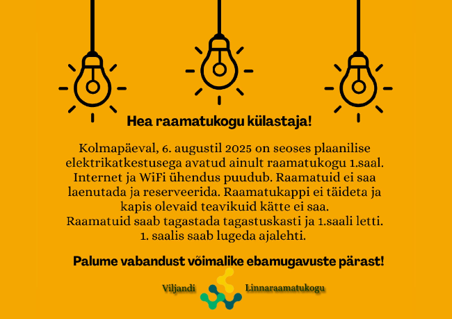 Elektrikatkestus 6. augustil