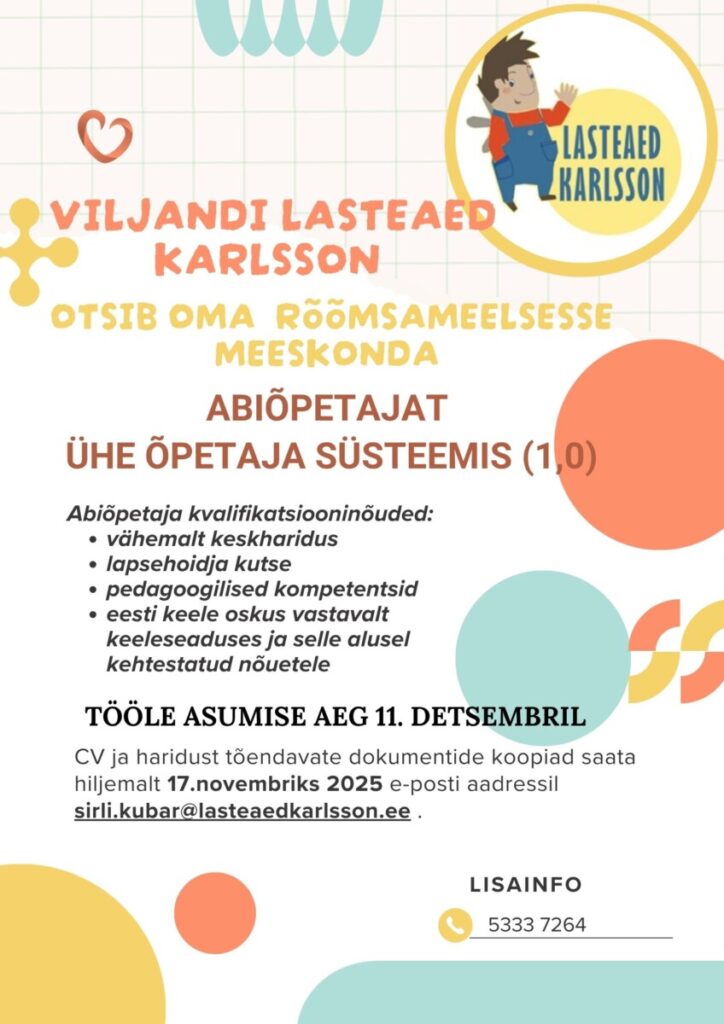 Yellow blue playful open donation for kids poster